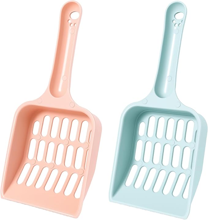 Cat Litter Scoop Litter Scooper Cat Scooper Deep Shovel Cat Litter Scoops Metal Cat Litter Scoop Sifting Shovel for Cat Litter Box