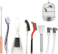Bird Cage Cleaning Brush Tool Set, Bird Cage Cleaner, Suitable for Bird Cages, Rabbit Cages, Hamster Cages, Parrot Cages, and Other Small Pet Cage Accessories