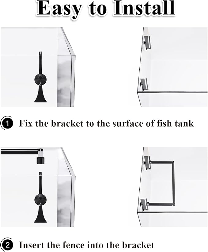 Aquarium Floating Plant Barrier, Floating Plant Corral Self Adjusts to Water Level Fish Tank Fence Keeps The Floaters Away from The Filter