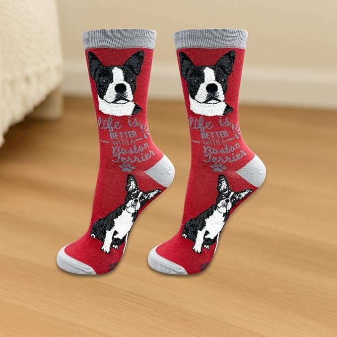 E&S Pets Pet Lover Socks - Dog & Cat Socks - Unisex Novelty Gifts