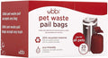 Ubbi Pet Disposal Waste Pail Bags, Cat Litter Box Cleaning Solution, Fragrance Free, 25 Count Value Pack