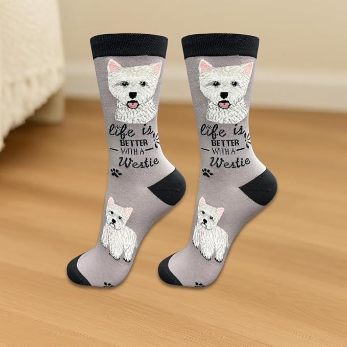 E&S Pets Pet Lover Socks - Dog & Cat Socks - Unisex Novelty Gifts