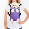 FEimaX Dog Carrier Backpack Pet Legs Out Front Cat Travel Bag, Adjustable Puppy Backpacks Carriers Hands-Free for Small Medium Dogs Cats Hiking Traveling Camping Daily Walking