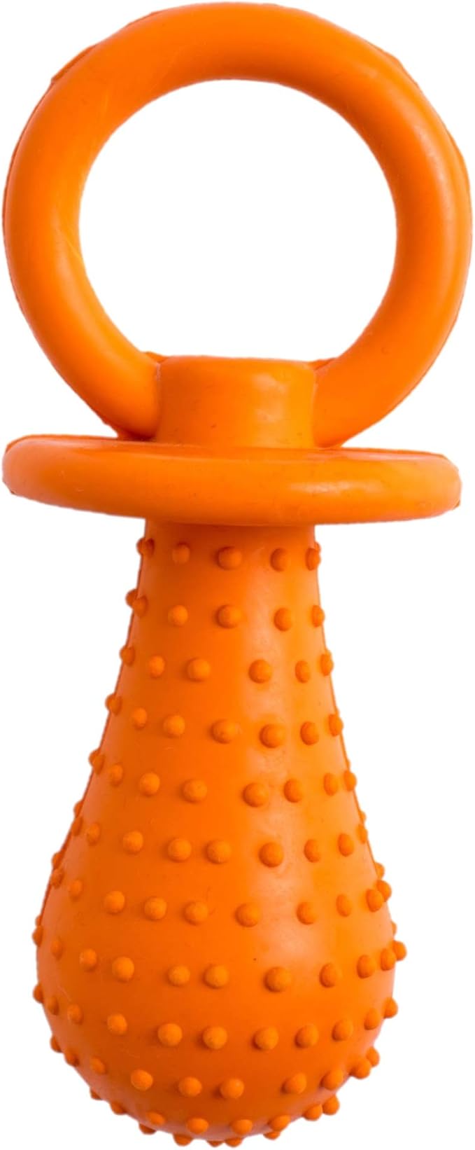Petface Seriously Strong Rubber Teething Dog Chew, Orange