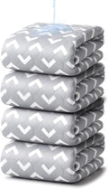 Non-Slip Bed Pads for Incontinence Washable (34" x 36"|4 Pack), Waterproof Bed Pads, Bed Wetting Pads for Bed, Sofa, Floor, Resuable Underpads for Adults, Seniors, Pet