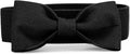 Segarty Bow Ties for Dogs Neck Girth 10.2-14.2in, Adjustable Black Bowtie Collar for Small Medium Dogs, Cat Tie Tuxedo Comfortable Pets Bow Grooming Accessory for Formal Wedding Holiday Birthday Party