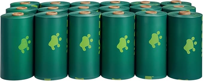 VEVOR Dog Poop Bags, 270 Counts 13 x 9 in, Sturdy & Thick Pet Waste Bags, Biodegradable HDPE Waste Bag Refill Rolls, Leak-Proof Unscented Trash Bag for Doggie Cat Pet, Dispenser Not Included