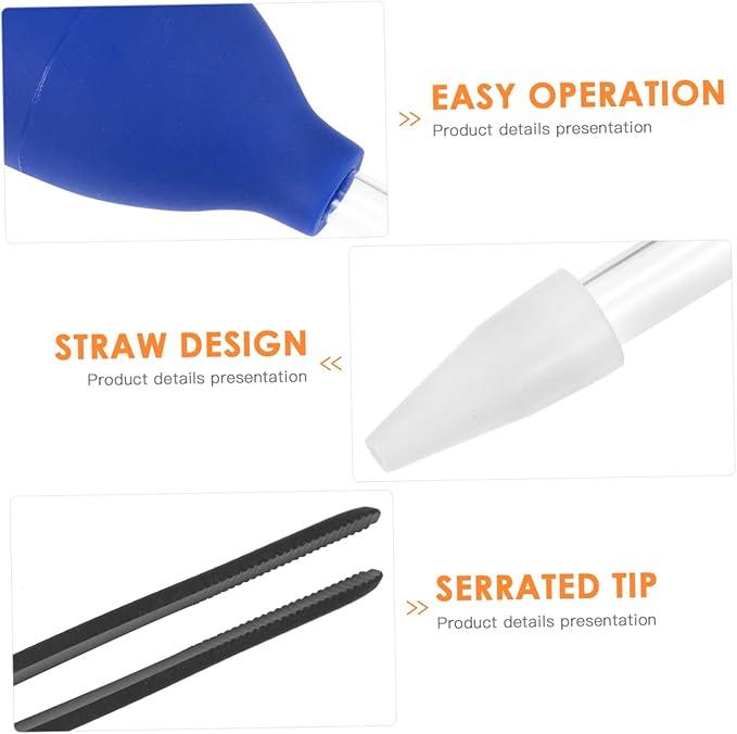 4Pcs Fish Tank Cleaning Tools Aquarium Tweezers Pipette for Easy Water Changes Durable Lightweight Aquarium Accessories for Plants Substrate and Aquatic Pets