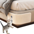 HAOZAIKEJI Cat Scratcher Mat Sofa Protector Natural Sisal Cat Scratching Mat Cat Scratch Couch Cover Heavy Duty Couch Guard Scratch Pad for Grinding Claws Protecting Furniture (Thicken Beige Long)