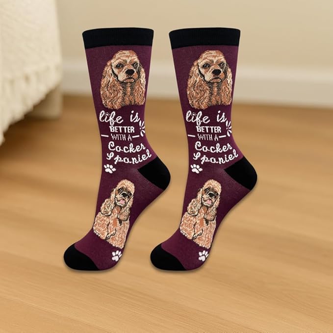 E&S Pets Pet Lover Socks - Dog & Cat Socks - Unisex Novelty Gifts