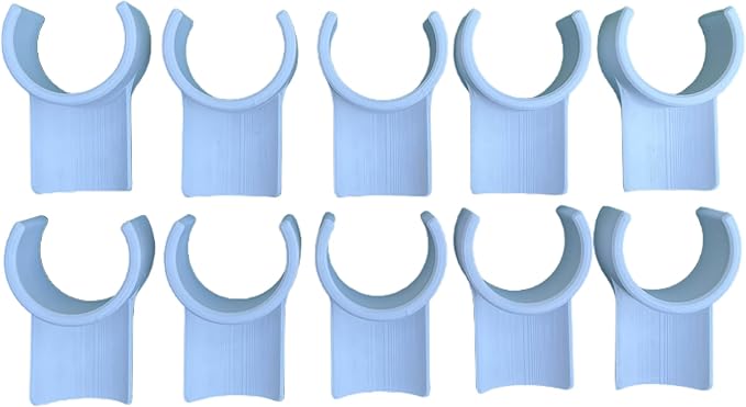 3/4" Jump Cups-Dog Agility Equipment-Set of Ten fits Factory Labeled 3/4" PVC Pipe. See Description Prior to Ordering