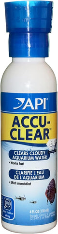 API ACCU-CLEAR Freshwater Aquarium Water Clarifier 4-Ounce Bottle
