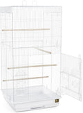 Prevue Pet Products SPECONO1818H-W Tall Tiel Cage, White