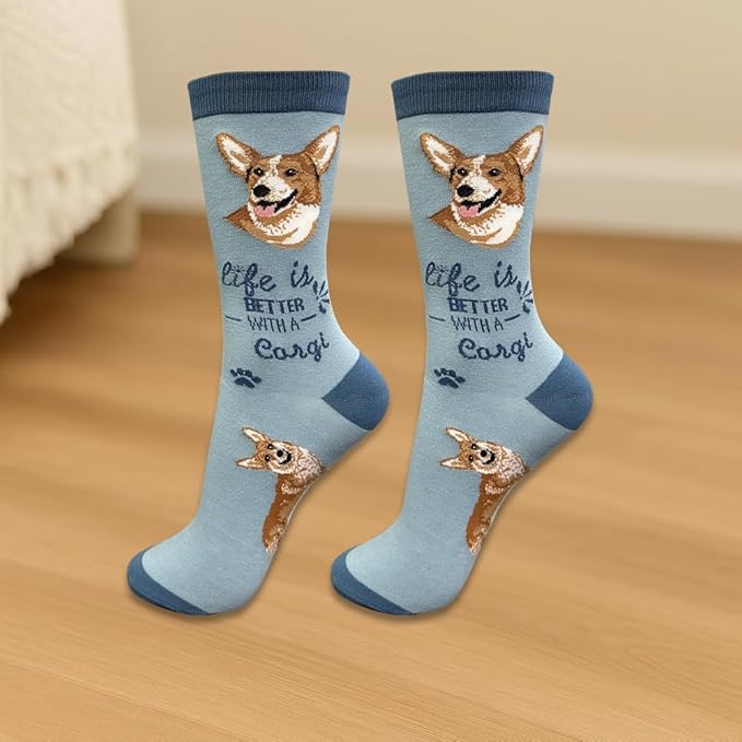 E&S Pets Pet Lover Socks - Dog & Cat Socks - Unisex Novelty Gifts