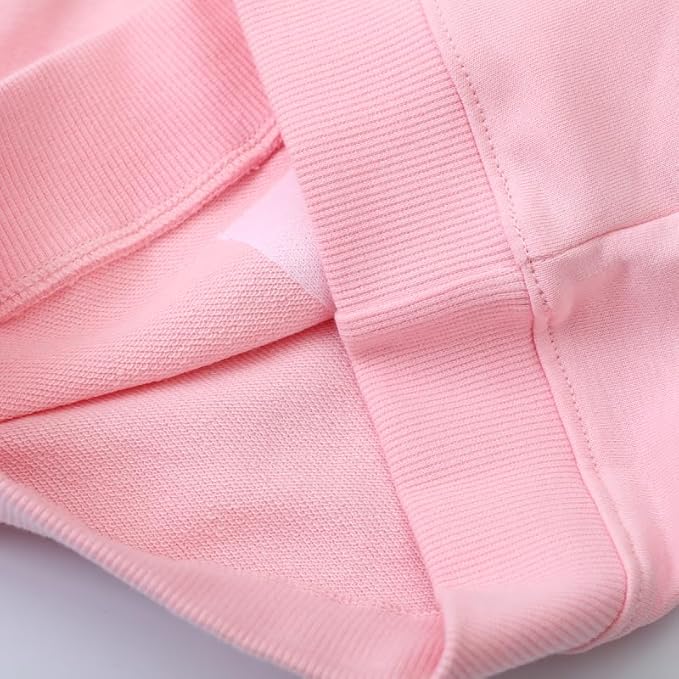 Toddler Baby Girls Cotton Sweater, Long Sleeve Crewneck Sweatshirt Pullover Kids Warm Clothing for Fall Winter
