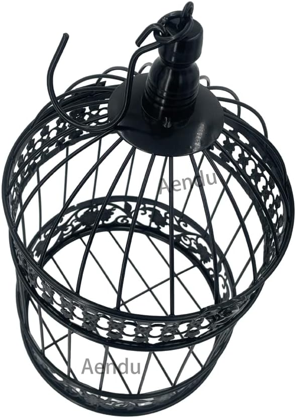 Iron Bird Cage for Wedding Decor and Flower Cage Decor Perfect Props for Hanging Flower Frames Indoor and Outdoor Decoration at Wedding Parties (Bronze)
