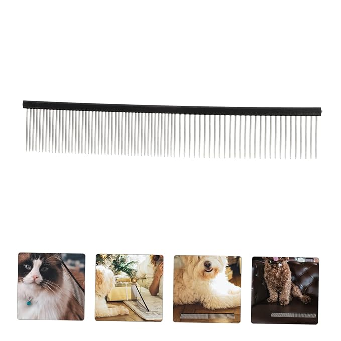POPETPOP Portable Cat Hair Comb Wear-resistant Grooming Tool Compact Pet Accessory Reusable Kitten Brush Household Grooming Tool
