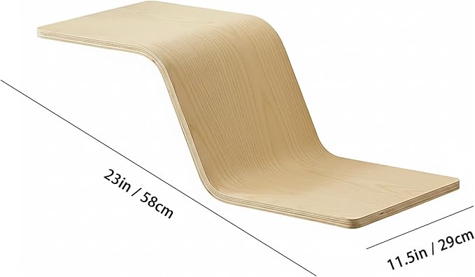 Cat Wall Shelves for Cat Wall Steps, Perch, Ladder, Wooden Floating Modern Mounted Space Saving Furniture with Scratching Cushion Removal Cover for Climbing, Jumping and Sleeping (Steps & Slide)