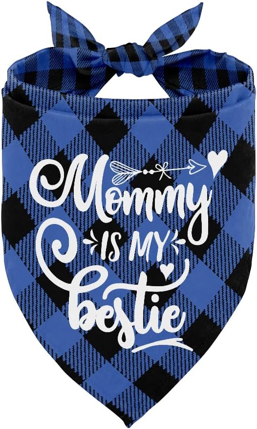 Dog Bandana, My Dad is My Hero, Dogs Scarf Classical Printing, Dogs Scarf Accessories, Doggy Kerchief Pet Kerchief, Christmas Birthday Thanksgiving Doggy Gift D03