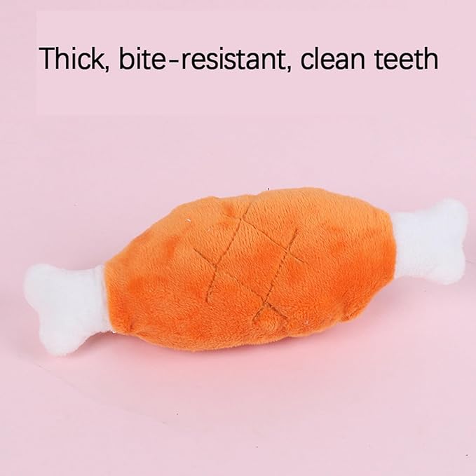 Aggressive Chew Toys for Large Dogs, Soft Durable Fabric Indestructible Small Dog Toy,Interactive Funny Plush Heavy Duty Dog Toy for Small Medium Breeds Anxiety Relief Teething Playing Home Puppy
