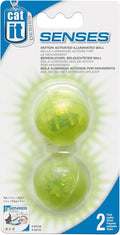 Catit Design Senses Illuminated Ball - 2-Pack