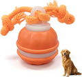 Zealburst Interactive Dog Toy Ball, 2026 Upgraded Motion Activated Rolling Ball with Squeaky Sounds, 360° Smart Automatic Moving Toy for Bored Cats & Dogs, Indoor & Outdoor Pet Exercise Toy (Orange)