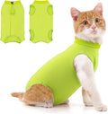Coppthinktu Cat Recovery Suit for Abdominal Wounds or Skin Diseases, Cat Onesie for Cats After Surgery Female Kitten Recovery Suit, Breathable E-Collar Alternative After Spay Anti Licking ﻿