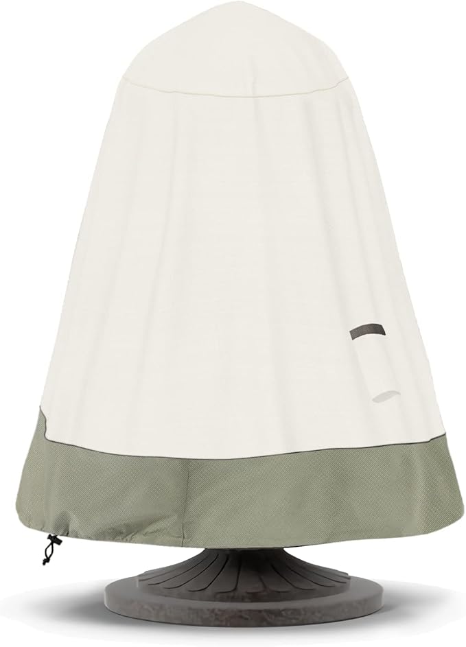 Bitubi Fountain Cover（40"x50"） 600D Oxford Cloth Garden Fountain Statue Protective Cover with Drawstring Waterproof Windproof Fountain Protector