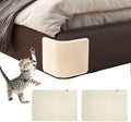 2PCS Cat Scratcher Mat Sofa Protector Natural Sisal Cat Scratching Mat Cat Scratch Couch Bed Corner Cover Heavy Duty Couch Guard Easy Installation Scratch Pad Grinding Claws(Beige Small)