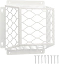 Dryer Vent Bird Guard, Dryer Vent Cover Guard for Most 3" to 4" Bathroom Exhaust Fan Ventilation Cover, Outside Universal Steel Ventilation Bird Cage for Exhaust Fan Cover, 7"Lx7"Wx5"H