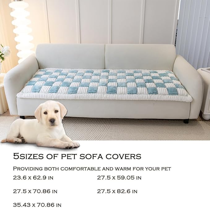 Dog Couch Cover Protector, Dog Couch Coves for Sofa, Couch Cushion for Dogs Washable, Pet Mat Bed Couch Covers for Large Dogs