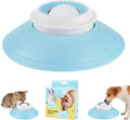 Dog Cat Licks Toys for Liquid Food, Anxieties Relief Slow Feeder Dog Lick Ball Treat Dispenser, Non-Slip Licking Bowl Enrichment Toys to Keep Them (B)