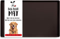 DogBuddy Dog Food Mat – Waterproof Dog Bowl Mat for Food and Water, Silicone Pet Feeding Mats for Floors, Non-Slip Placemat with High Edges for Dogs Bowls, Puppy Essentials (XL: 28" x 18", Coffee)