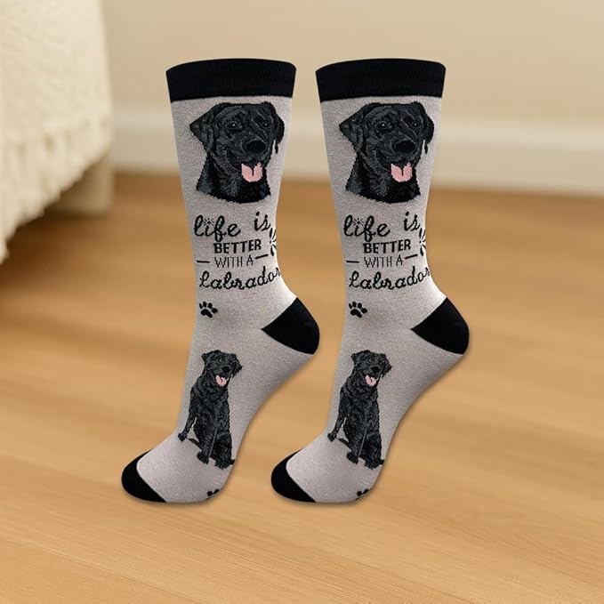 E&S Pets Pet Lover Socks - Dog & Cat Socks - Unisex Novelty Gifts