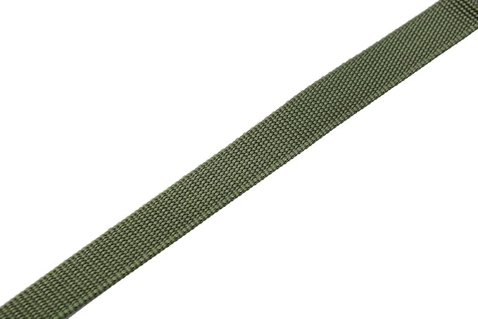 Adjustable Nylon Dog Collar, pet Collar 1 Inch 3/4 Inch 5/8 Inch Wide, for Large Medium Small Dogs(3/4 Inch, Green)