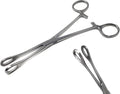 A2Z-Aquascaping Maintenance Tools Accessories,Anti-Rust Stainless Steel Tweezers Scissors Spatula for Aquarium Tank Clean, Fish Tank, Bonsai, Algae Scrapers (7" Coral Hemostat Forceps - Straight)
