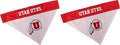 Pets First Collegiate Pet Accessories, Reversible Bandana, Utah Utes, Large/X-Large (Pack of 2)
