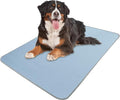 Summer Dog Cooling Mat Washable Ice Silk Self Cool Pad for Small Medium Large Dogs and Cats, Pet Sleeping Pad for Crate, Bed, Indoor & Outdoor Floor, Car Seats