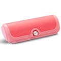 Cat & Small Pet Deshedding Brush & Shedding Blade, Gentle Undercoat Grooming Tool for Short & Medium Fur and Double Coats, Replaceable Metal Blade, Ergonomic Handle, Pink