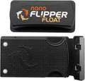 FLIPPER Float Nano Magnetic Aquarium Cleaner – 2-in-1 Flip Scrubber and Scraper, Floating Design with Strong Magnets for Algae and Debris Removal on Small Glass Tanks up to 1/4" (6mm)