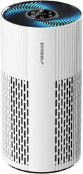 Air Purifiers for Home Large Room Cover Up to 1500 Ft² with True HEPA Filter, 20dB Sleep Mode, 360° Air Intake & Outlet, Air Cleaner for Bedroom Pets, 7 Color Light, HAP604, Bright White