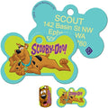 GoTags Cartoon Scooby-Doo Pet ID Tags, Personalized Engraved Dog Tags and Cat Tags with up to 4 Lines of Custom Text