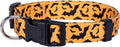 Native Pup Halloween Dog Collar (Small, Bats)