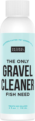 Aquarium Gravel Cleaner - Naturally Maintain a Healthier Tank, Reducing Fish Waste and Toxins (4 fl oz)