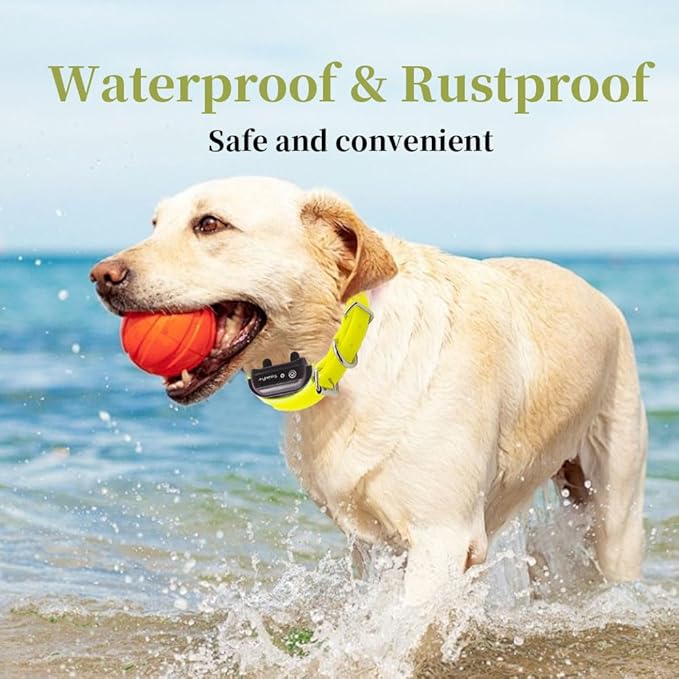 Universal 27 ½” X ¾” Replacement Band Strap for Dog Training Collar - Adjustable Waterproof TPU for Remote E-Collar, Static/Vibration Shock Trainer, Fits Most Bark Control & Obedience Devices