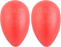 Jolly Pets Jolly Egg Dog Toy, 8 Inches/Medium, Red (JE08 RD) (Pack of 2)