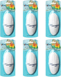 Jmxu's 5"-5.5" Bird Cuttlebone for Parakeets, Cuddle Bone with Metal Holder, Cuttlefish Bone for Sharp Beaks, Natural Birds Calcium for Parrots Cockatiels Budgie, 6 Pcs
