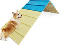 Dog Agility Course Backyard Equipment for Small & Medium Dogs, Puppy Agility Training A-Frame, Pony & Lamb Jumping Obstacle Course Ramp & Playground