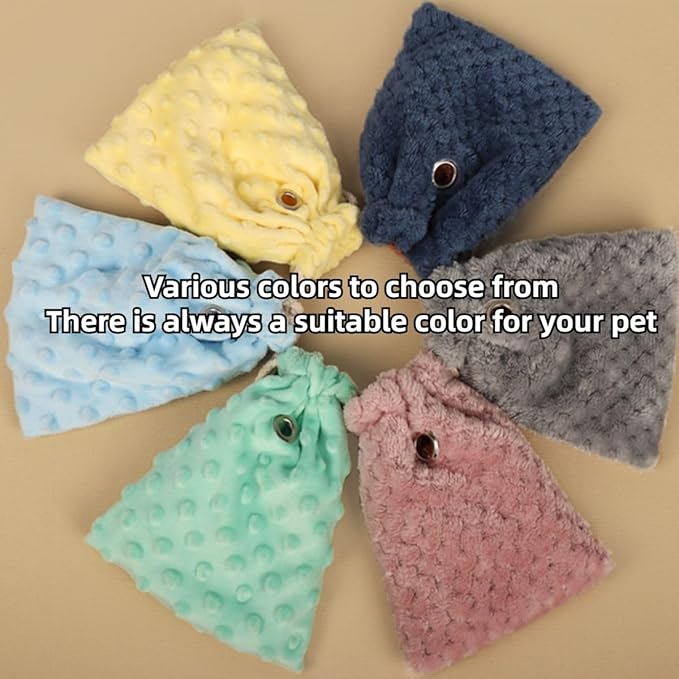 Sugar Glider Bonding Pouch - Soft Sleeping Pouch with Breathable Vent & Drawstring Portable Travel Bag Small Animal Carrier for Sugar Glider Squirrel Hamster Rats Hedgehog Bird Parrot (Pink)