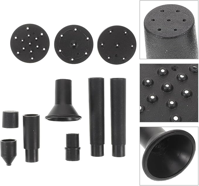 VICASKY Solar Bird Bath Fountains Accessories 10 Pcs Plastic Nozzles Pond Waterfall Bird Bath Solar Pump Parts for Diy Garden Water Feature